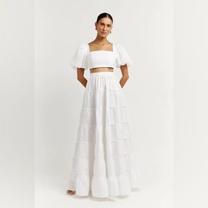 DISSH LINEN SET - SKIRT & TOP